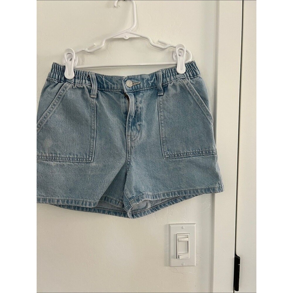 Old Navy Denim Girls high waisted Shorts Sz 14